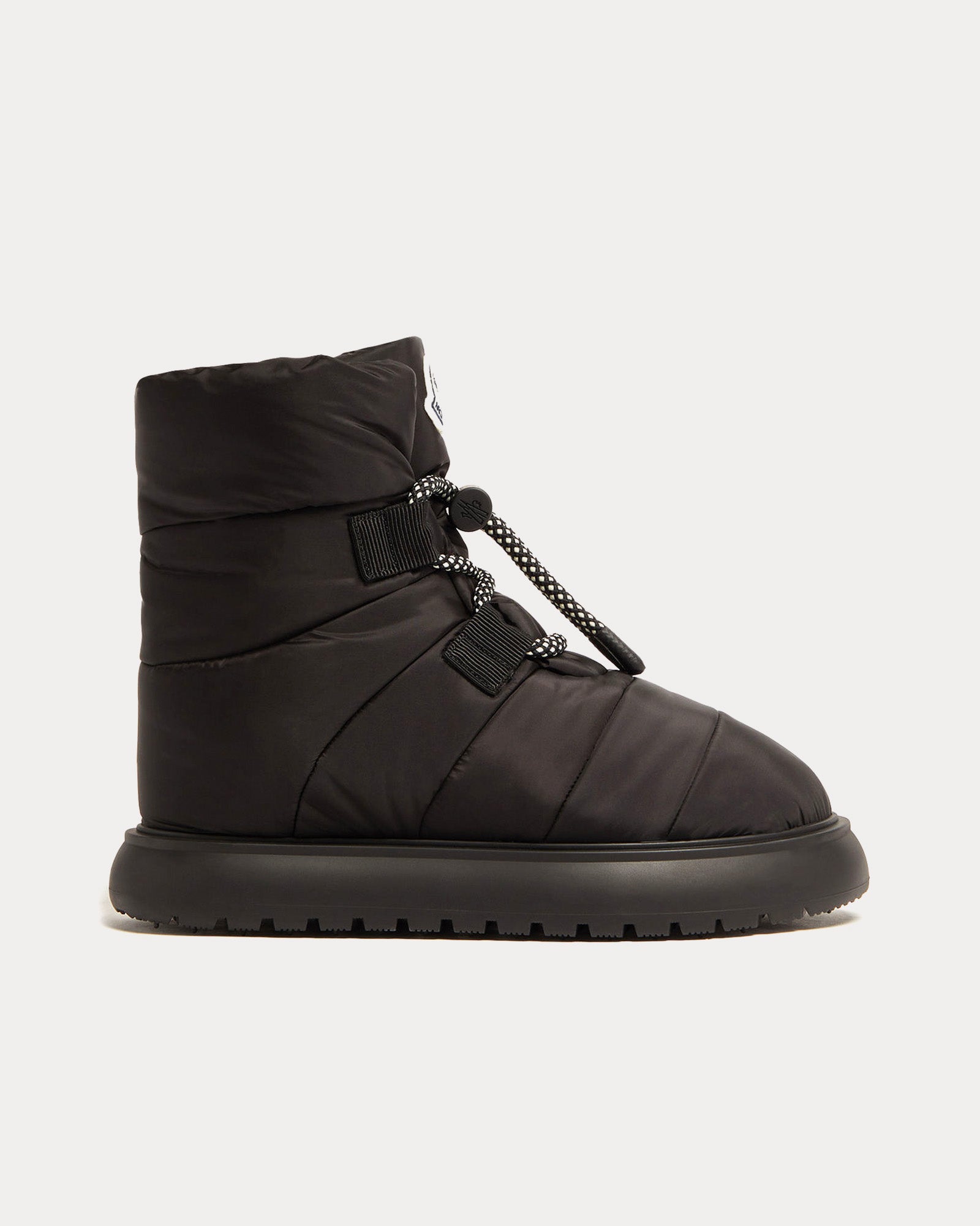 Moncler Women's Gaia Pull Black Ankle Boots