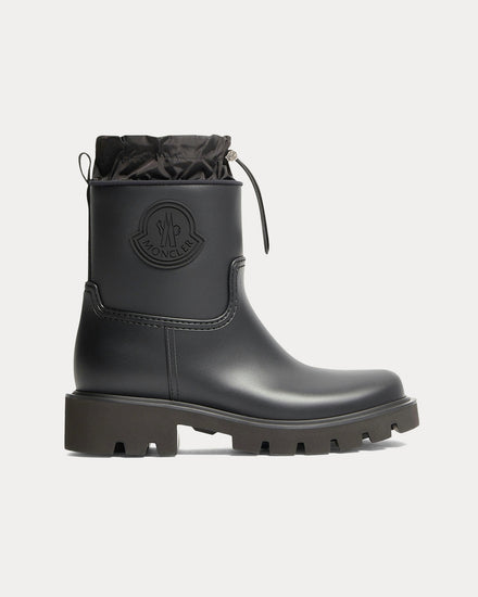 Moncler Kickstream Black Rain Boots - 1