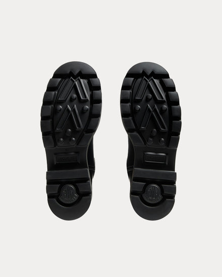 Moncler Kickstream Black Rain Boots - 4