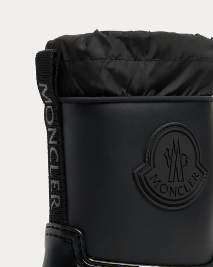 Moncler Kickstream Black Rain Boots - 5