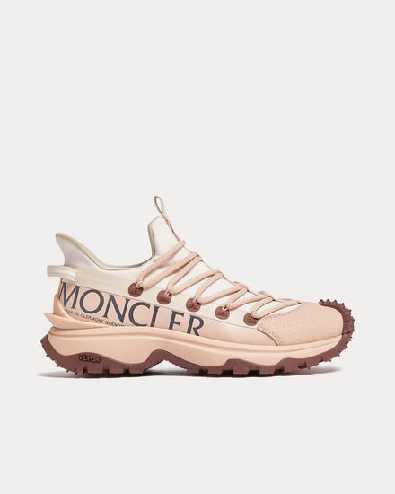 Moncler Trailgrip Lite 2 Light Beige Low Top Sneakers - 1