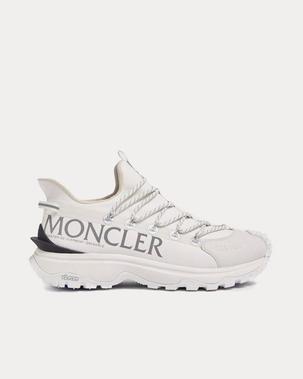 Moncler Trailgrip Lite 2 White Low Top Sneakers - 1