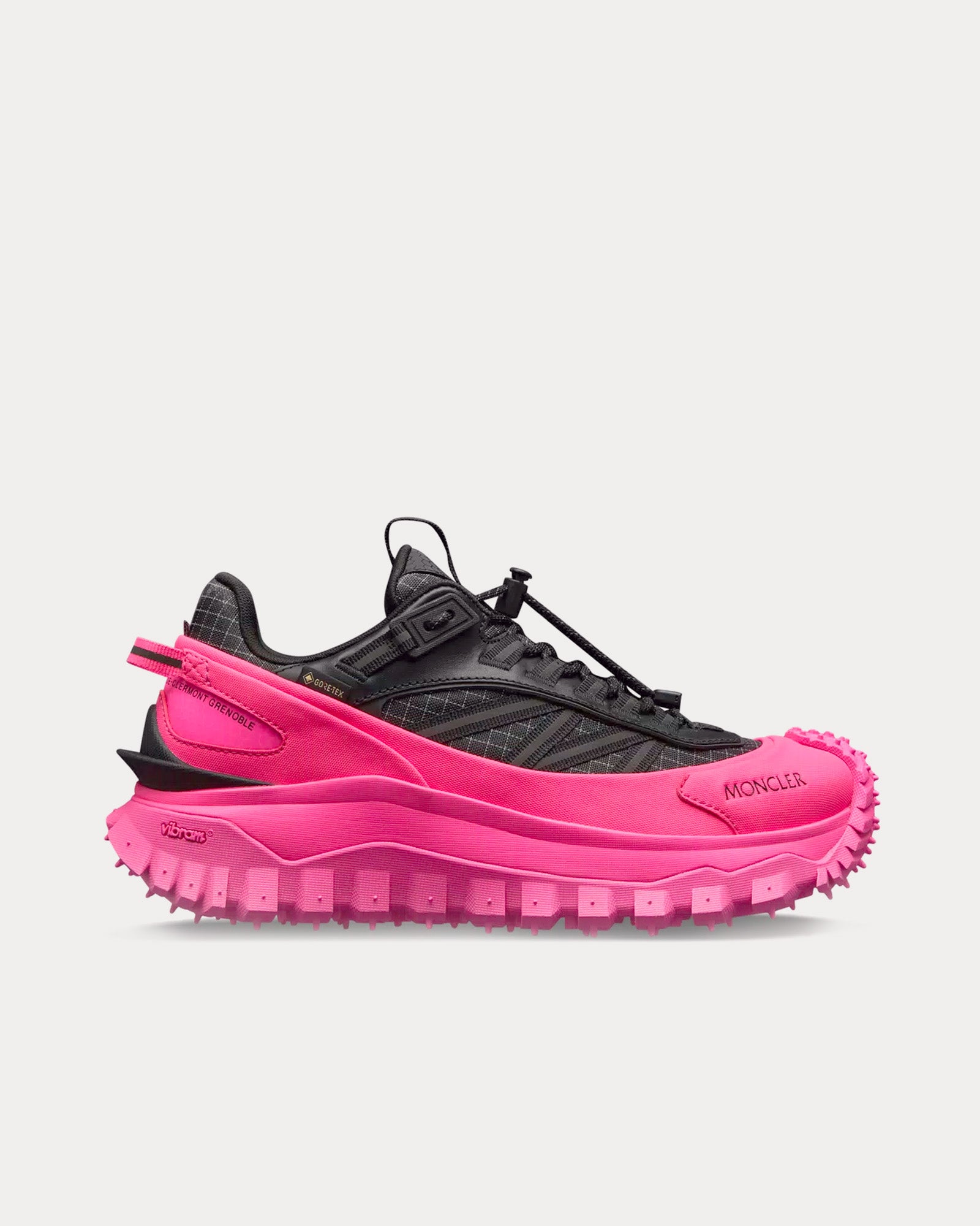 Moncler Women's Trailgrip GTX Fuchsia / Black Low Top