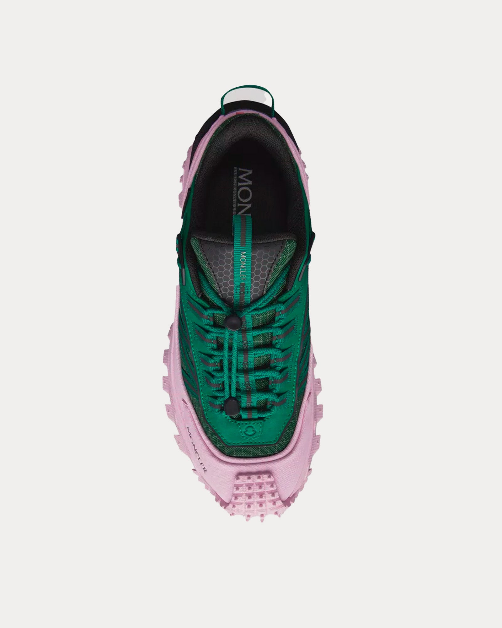 Moncler - Trailgrip GTX Pink / Green Low Top Sneakers