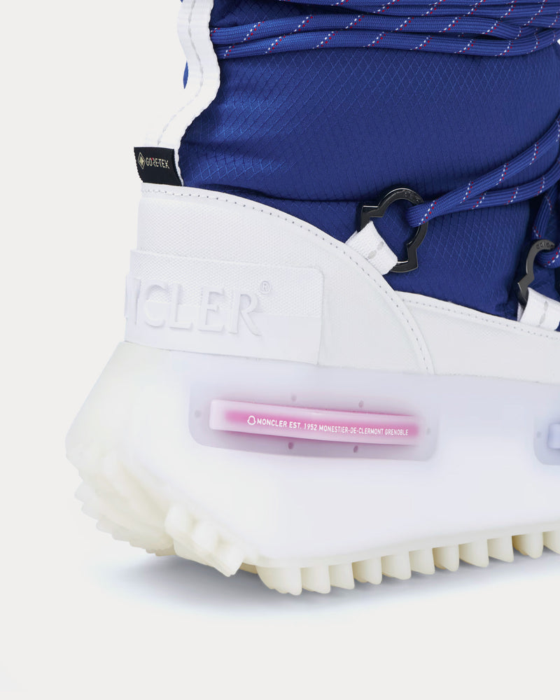 Moncler x Adidas Unisex NMD Mid Royal Blue / Core White High