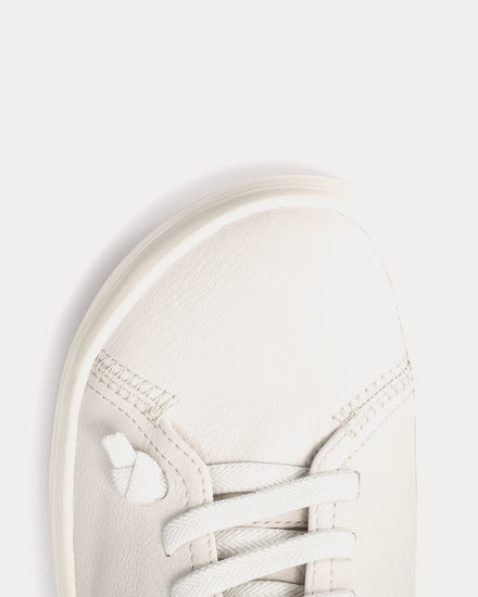 Muji x Camper Leather White Low Top Sneakers - 4