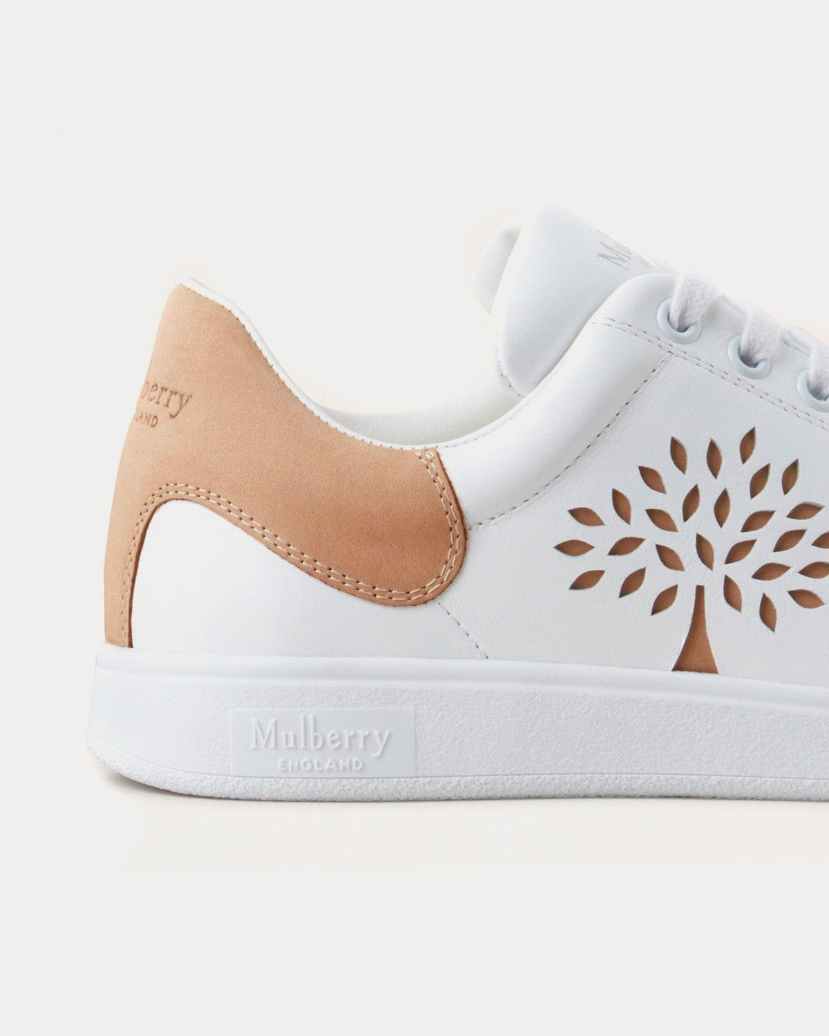 Mulberry - Tree Tennis Bovine Leather Maple Low Top Sneakers