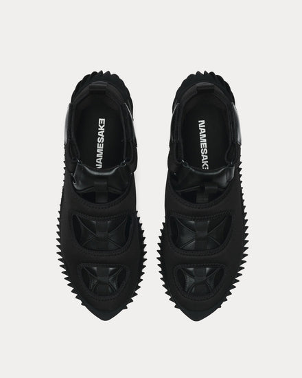 Namesake Clippers 5000 Fisherman Euphoric Black Sandals - 2