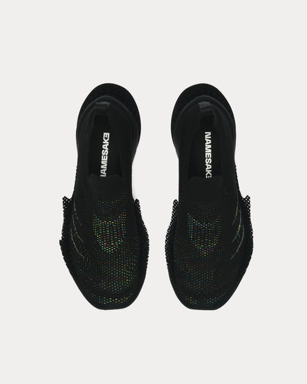 Namesake Clippers X Euphoric Black Slip On Sneakers - 2