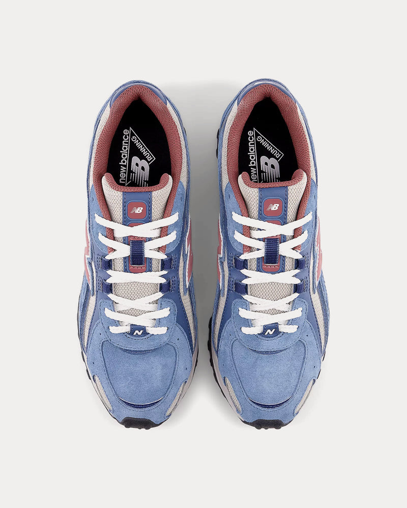 New Balance 204L Shoreline Blue / Washed Burgundy Low Top Sneakers - 2