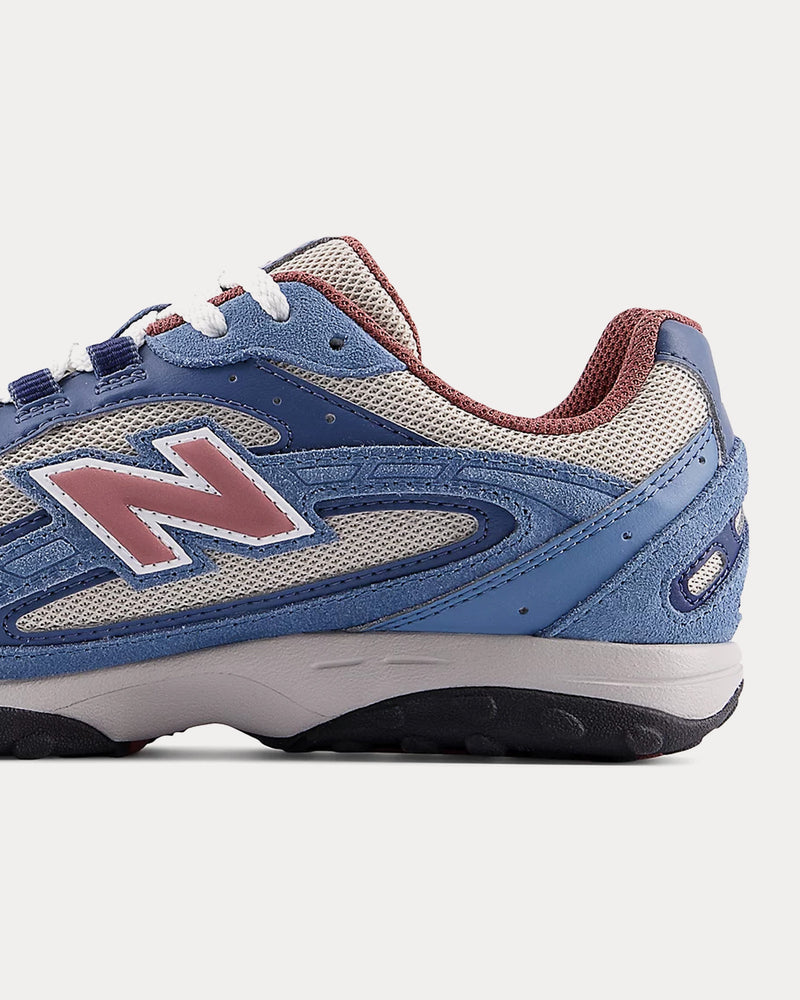 New Balance 204L Shoreline Blue / Washed Burgundy Low Top Sneakers - 5