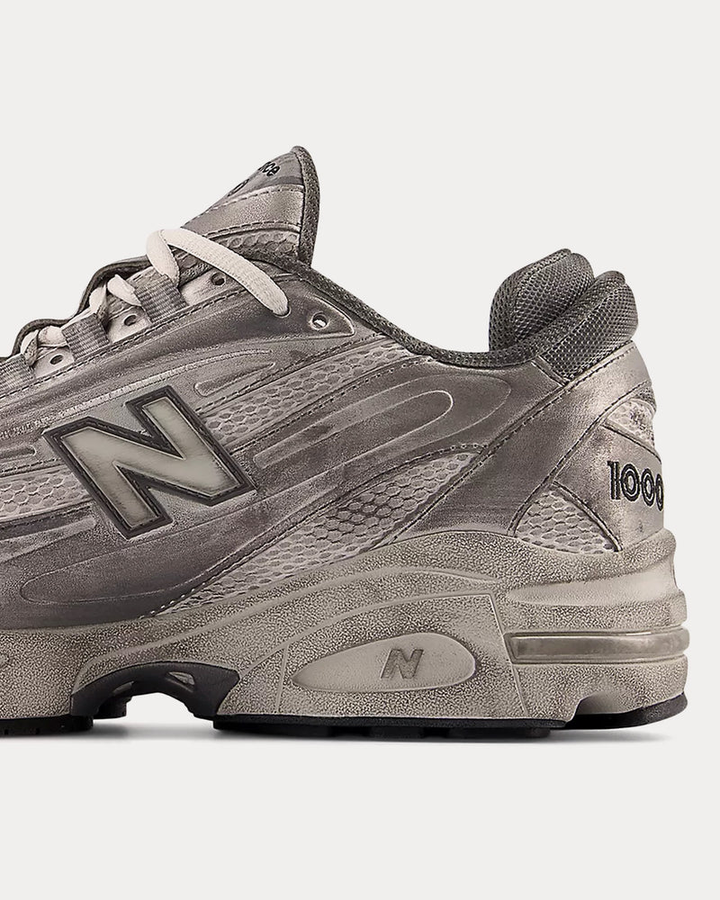 New Balance 1000 Silver Metallic / Grey Matter / Raincloud Low Top Sneakers - 4
