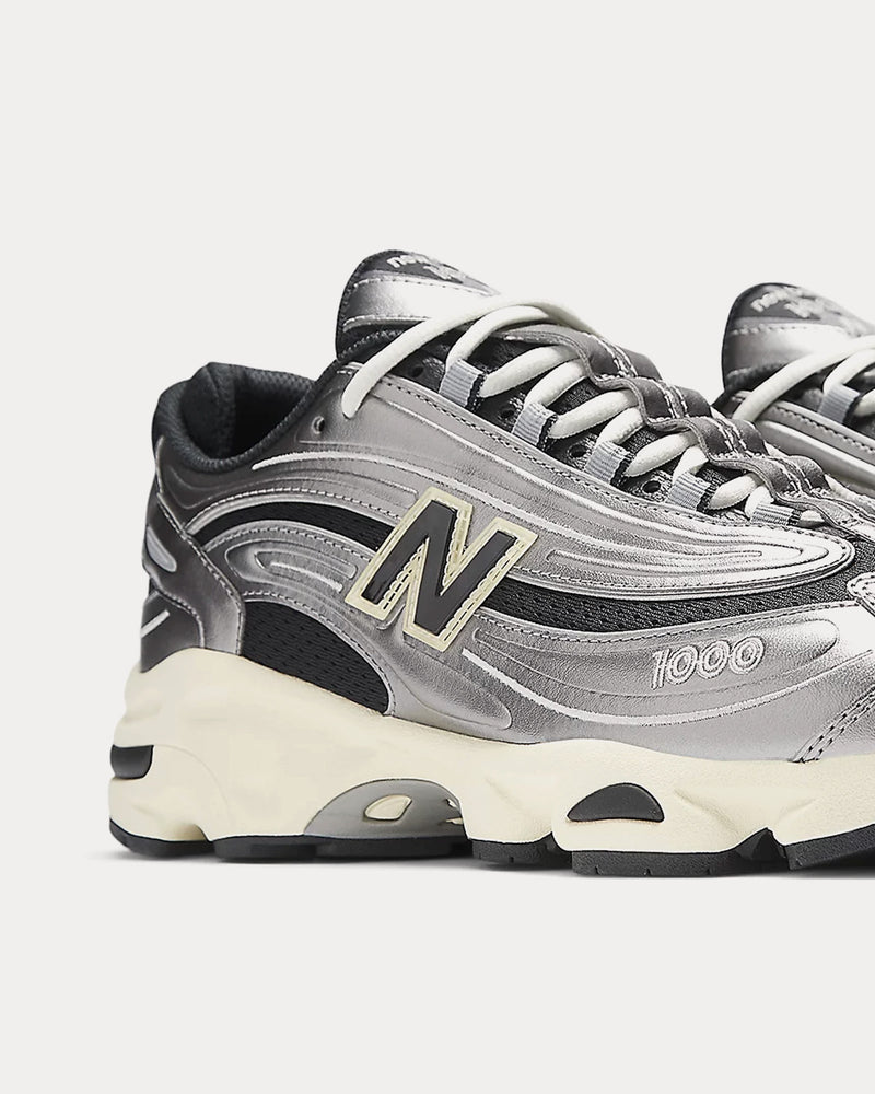 New Balance Unisex 1000 Silver Metallic / Black/ Dawn Glow