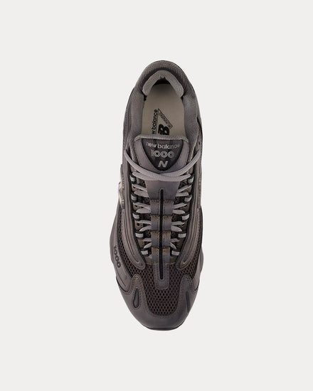 New Balance 1000 Black Metallic / Black Cement / Slate Grey Low Top Sneakers - 2