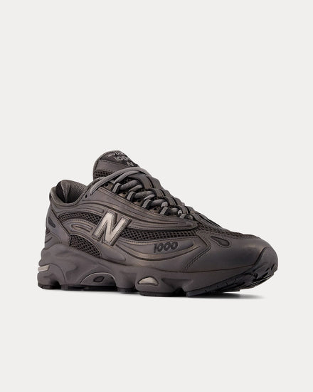 New Balance 1000 Black Metallic / Black Cement / Slate Grey Low Top Sneakers - 3