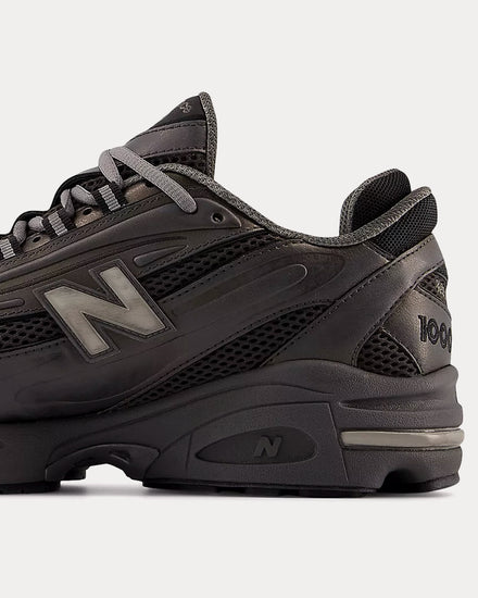 New Balance 1000 Black Metallic / Black Cement / Slate Grey Low Top Sneakers - 4