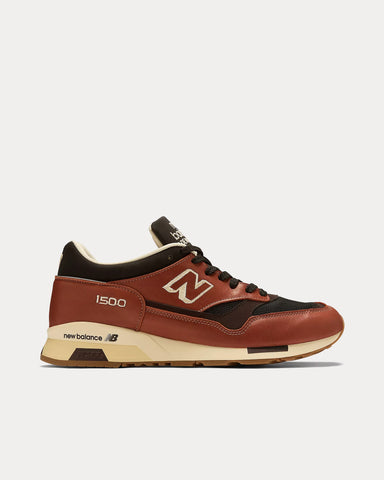 New Balance MADE in UK 1500v1  Maple Syrup / Black / Black Coffee Low Top Sneakers