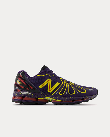 New Balance 1890 Boysenberry / Yellow Punch Low Top Sneakers - 1
