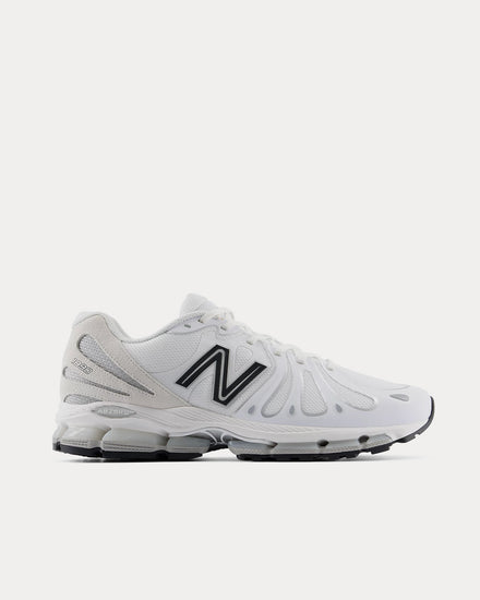 New Balance Abzorb 1890 White / Silver Metallic / Black Low Top Sneakers - 1