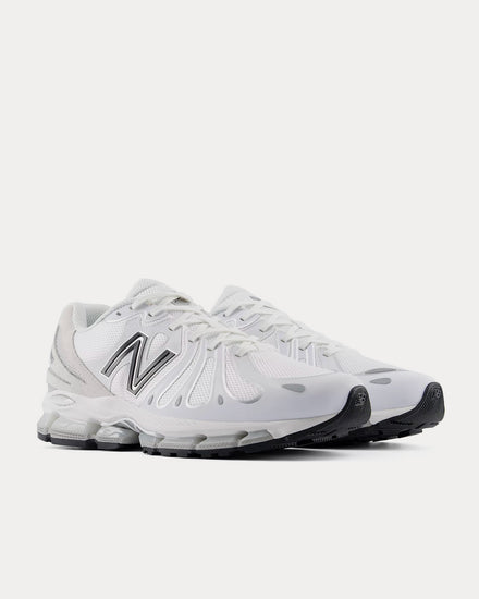 New Balance Abzorb 1890 White / Silver Metallic / Black Low Top Sneakers - 3