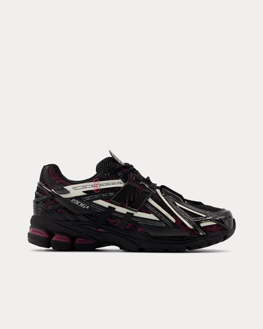 New Balance 1906a Black / Dragon Berry / White Low Top Sneakers
