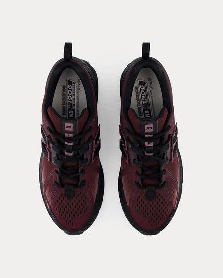 New Balance 1906E Cherry Leather / Black Low Top Sneakers - 2