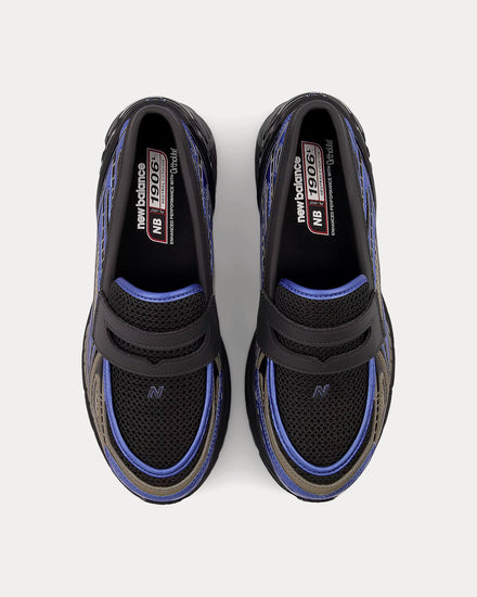 New Balance 1906L Black Cement / Blue Gemstone Loafers - 2