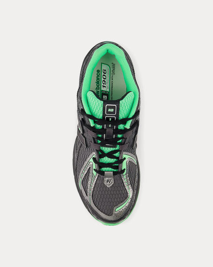 New Balance 1906r Dark Silver Metallic / Lime Leaf / Castlerock Low Top Sneakers - 2