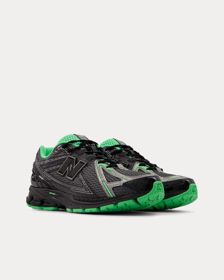 New Balance 1906r Dark Silver Metallic / Lime Leaf / Castlerock Low Top Sneakers - 3