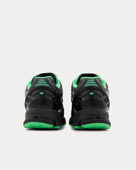 New Balance 1906r Dark Silver Metallic / Lime Leaf / Castlerock Low Top Sneakers - 4