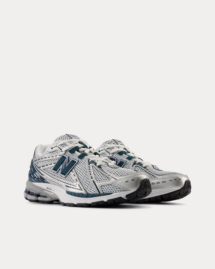 New Balance 1906r Silver Metallic / Deep Ocean / White Low Top Sneakers - 3