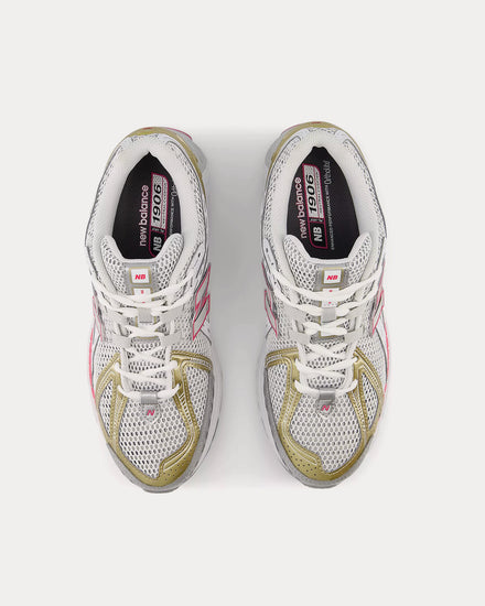 New Balance 1906r Silver Metallic / Dragon Berry / White Low Top Sneakers - 3