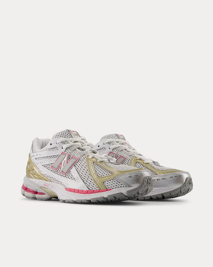 New Balance 1906r Silver Metallic / Dragon Berry / White Low Top Sneakers - 2