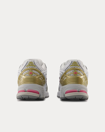 New Balance 1906r Silver Metallic / Dragon Berry / White Low Top Sneakers - 4