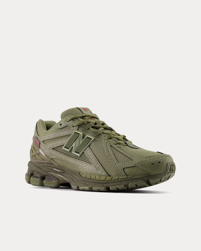New Balance 1906r Dark Olive / Silver Metallic Low Top Sneakers - 3