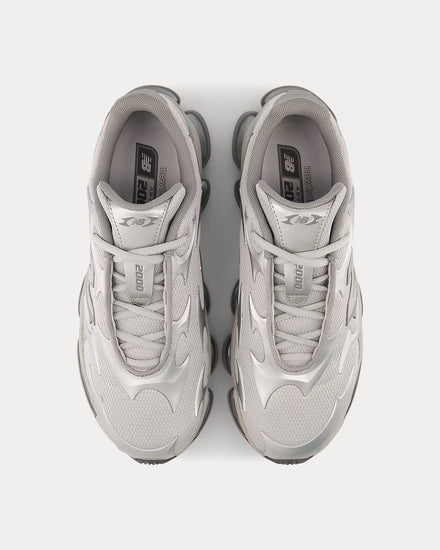 New Balance Abzorb 2000 Silver Metallic Low Top Sneakers - 2