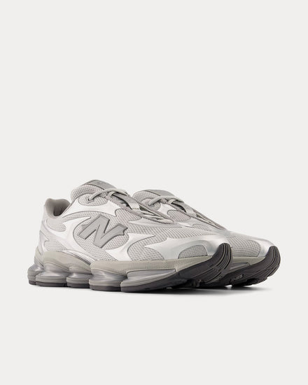 New Balance Abzorb 2000 Silver Metallic Low Top Sneakers - 3
