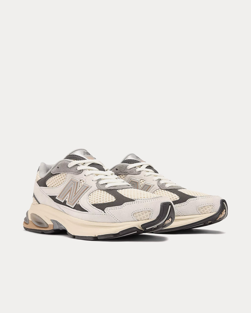 New Balance 2010 Brighton Grey / Linen Low Top Sneakers - 3