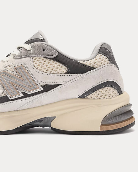 New Balance 2010 Brighton Grey / Linen Low Top Sneakers - 5