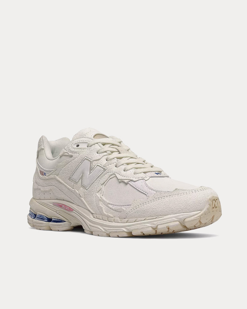 New Balance 2002r Sea Salt / NB White Low Top Sneakers - 2