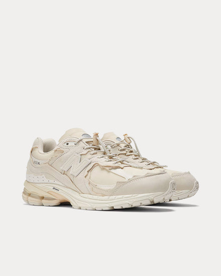 New Balance 2002rd Sandstone / Turtledove / Gold Metallic Low Top Sneakers - 3