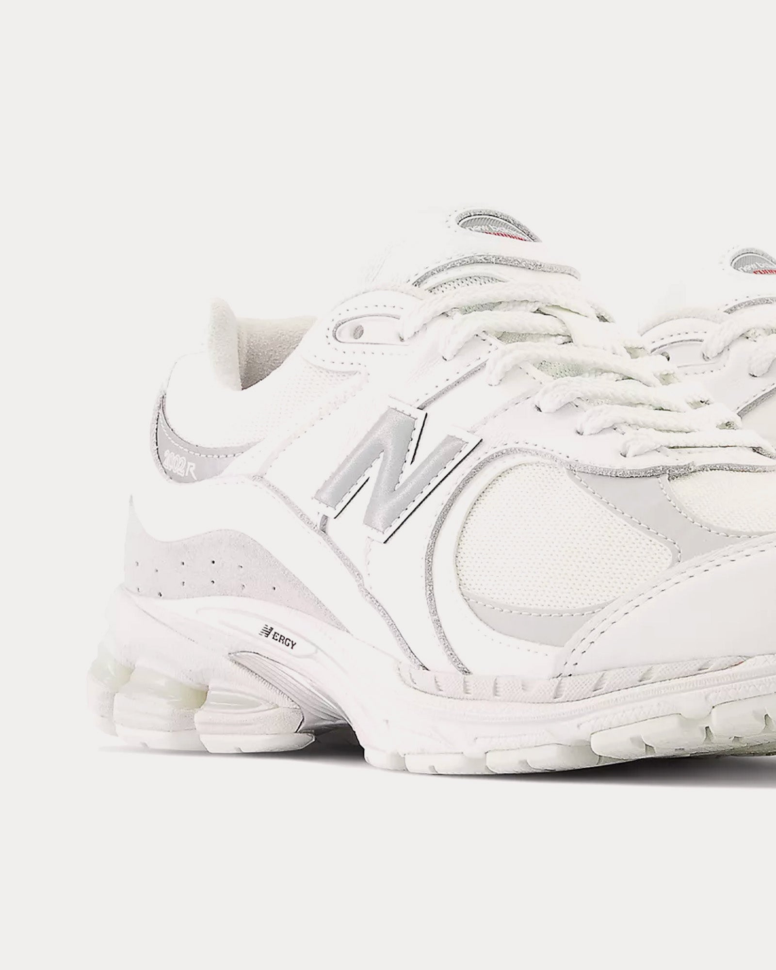 New Balance Rx New Balance Men's 2002rx White / Brighton Grey / Silver Metalic Low Top ...