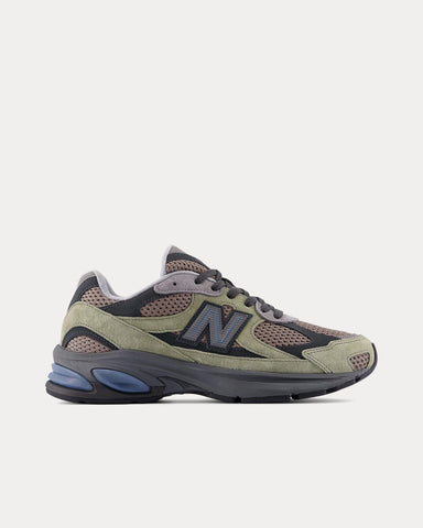New Balance 2010 Dark Olivine / Mushroom Low Top Sneakers