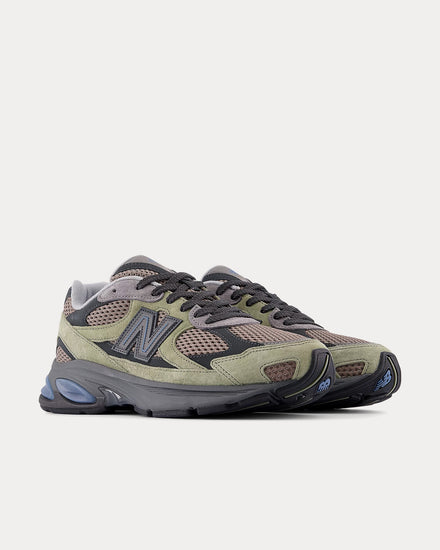 New Balance 2010 Dark Olivine / Mushroom Low Top Sneakers - 3