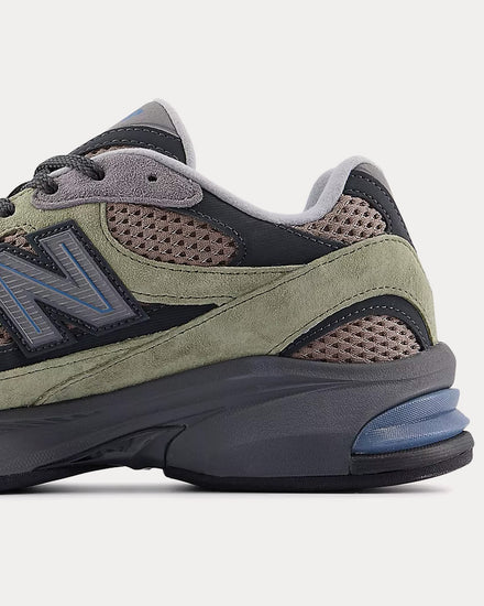 New Balance 2010 Dark Olivine / Mushroom Low Top Sneakers - 4