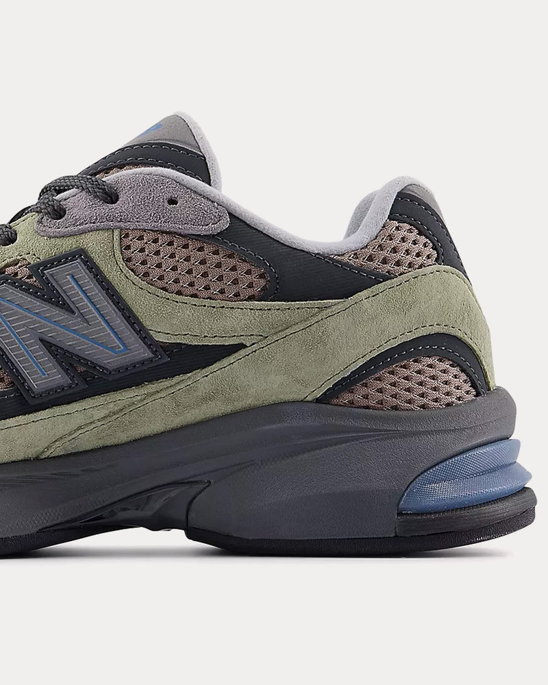 New Balance 2010 Dark Olivine / Mushroom Low Top Sneakers - 4