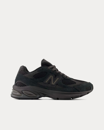 New Balance 2010 Black / Black Cement Low Top Sneakers - 1