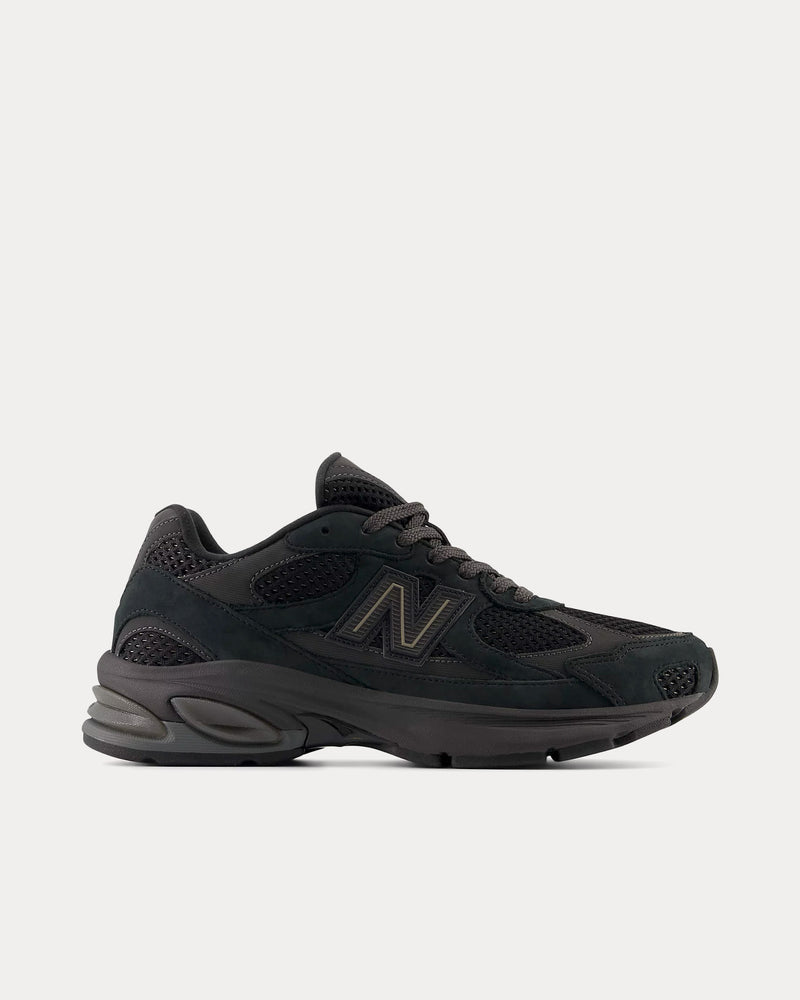New Balance 2010 Black / Black Cement Low Top Sneakers - 1