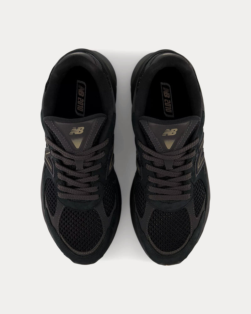 New Balance 2010 Black / Black Cement Low Top Sneakers - 2