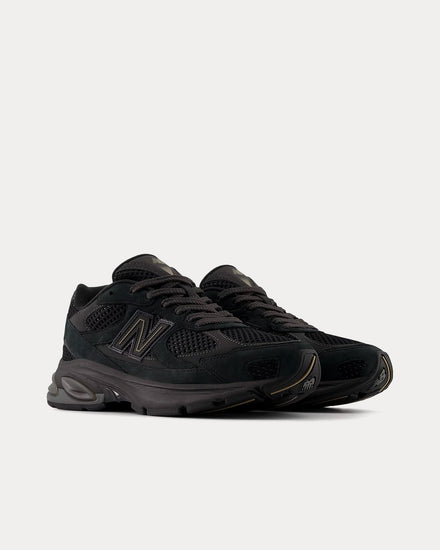 New Balance 2010 Black / Black Cement Low Top Sneakers - 3